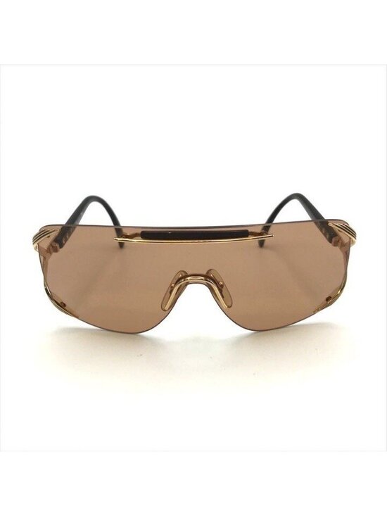 Dior Sunglasses Vintage One Shield Brown Glass Sun Present Eyewear main image 6
